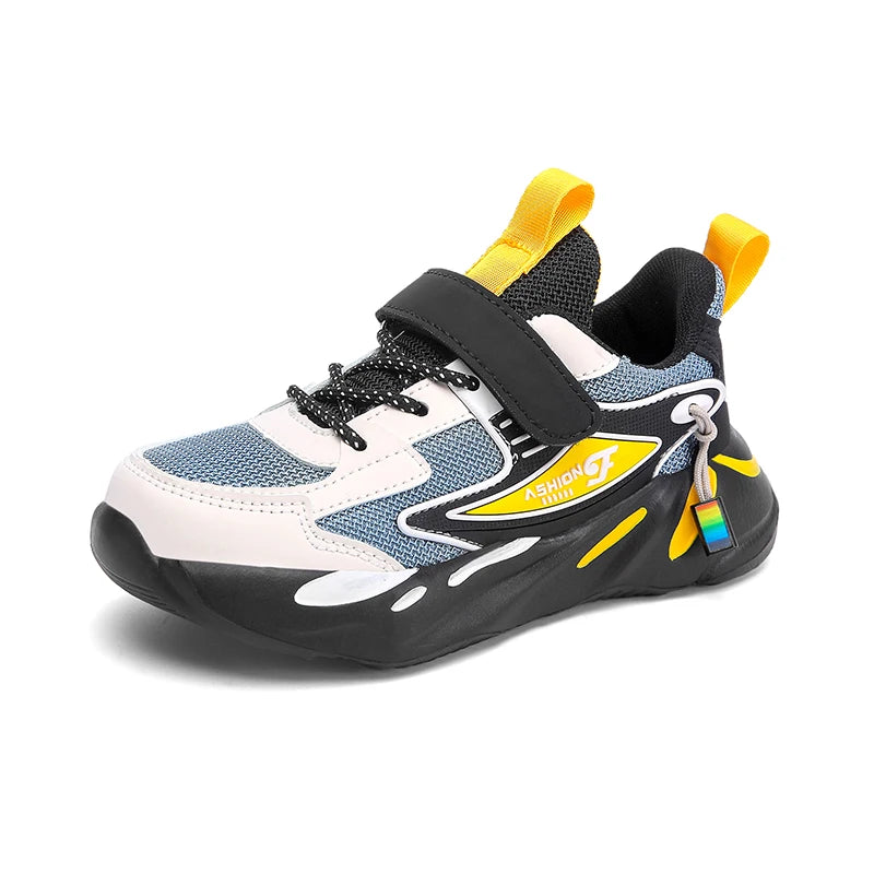 Kids Mesh Sneakers – Breathable Non-Slip Running & Casual Shoes