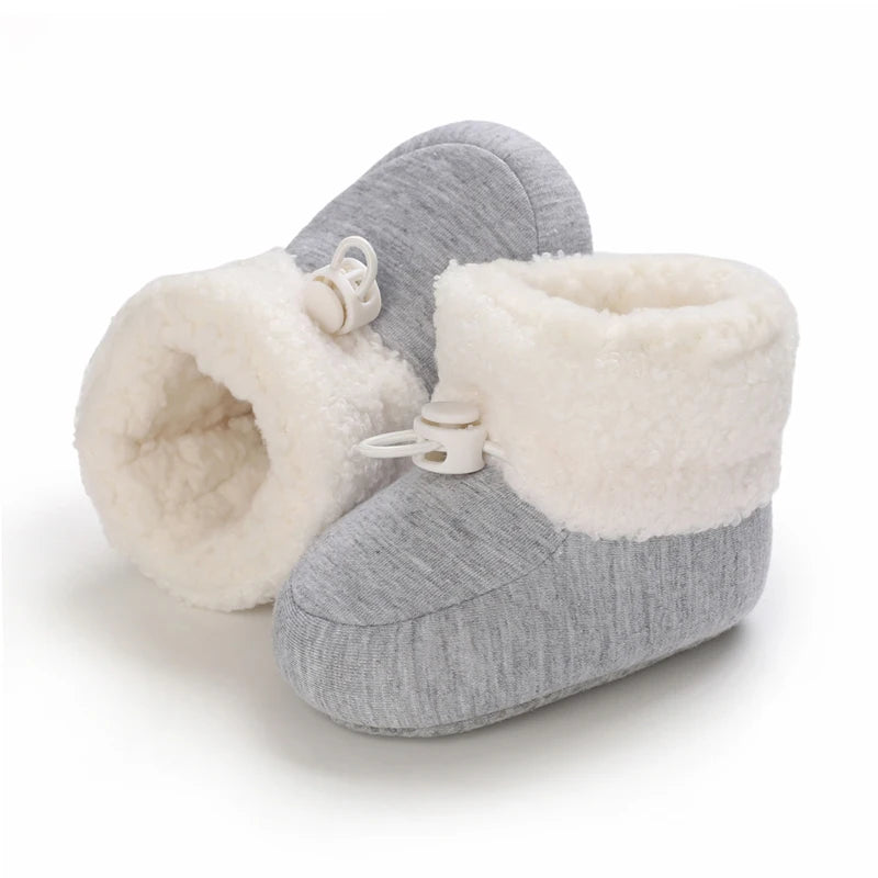 Winter Newborn Baby Cotton Booties