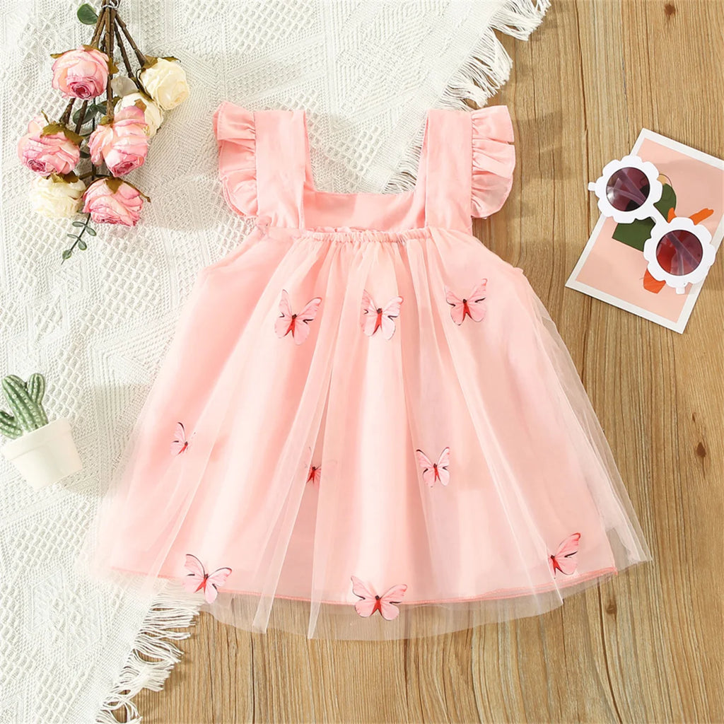 Baby Girl Mesh Princess Dress