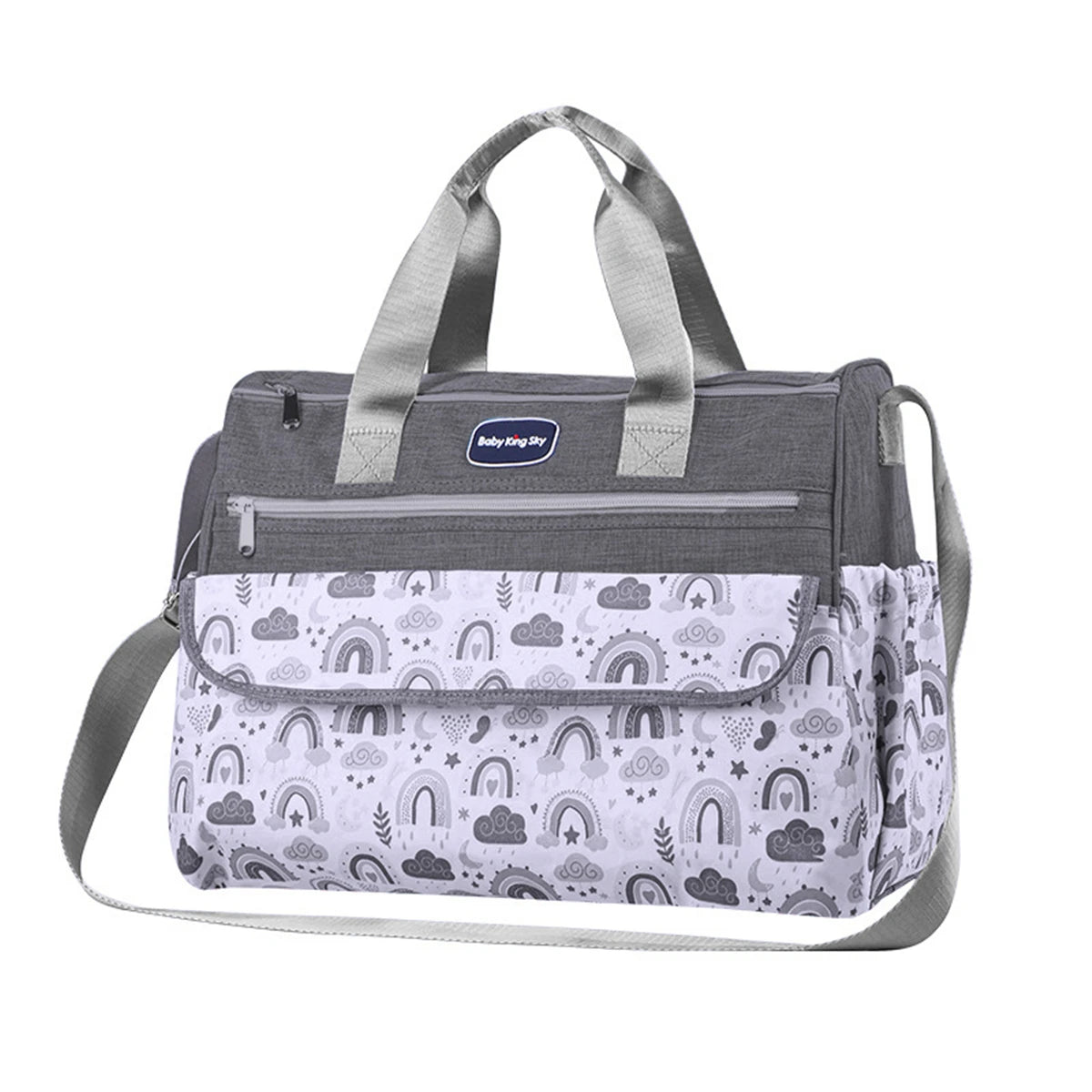 Single Shoulder Diaper Bag – Printed & Handy