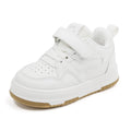 Kids White Spring/Autumn Sneakers – Lightweight Soft-Sole Casual Shoes